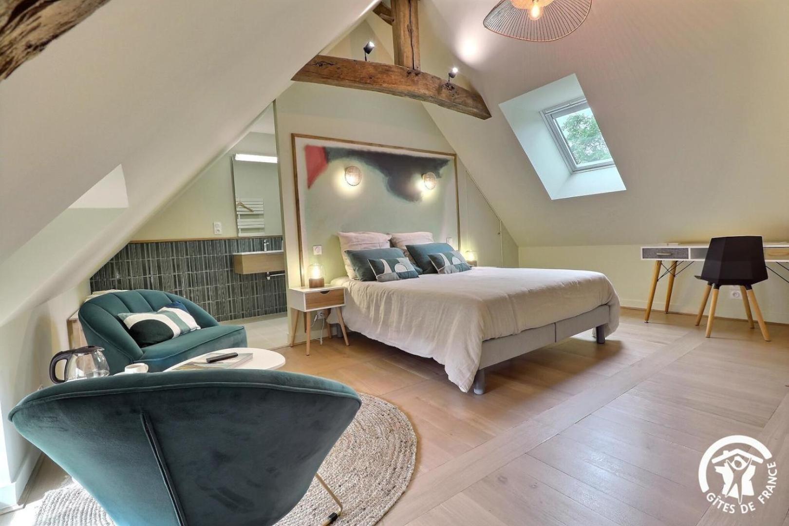 Bed and Breakfast Le Jardin De Quercus Bazouges-la-Perouse Екстер'єр фото